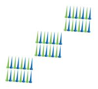 3 Ensembles Dispositif Arrosage Automatique Plastique Goutteur Irrigation pour Plantes Outil Arrosage Auto Régulant pour Bleus Verts Couleur 16 Pièces * 3