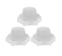 3 Ensembles Écrou de Grille de Ventilateur Blanc Abs, Fixation