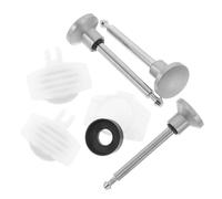 3 Ensembles Kit de Vanne Inverseuse pour Robinet de Bain, Abs | Tiges, Joints et Clapets Inclus, Compatible la Plupart des Tiges Standard, Installation Simple