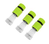 3 Ensembles Raccord Rapide pour Robinet d'eau PVC Transparent | Connexion Rapide, Surveillance Facile, Compatible Nettoyeur Haute Pression, Usage Moto et Camion