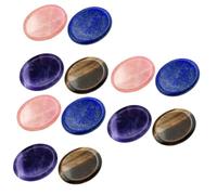 3 Ensembles Set de Plaques de Massage Outils de Grattage pour Visage Corps Améthyste Jade