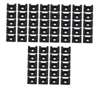 3 Ensembles Support De Câble Professionnel Lot De Fixation Type Saddle Pour Gestion De Câbles Pour Bureau Et Électroniques 100 Pièces * 3