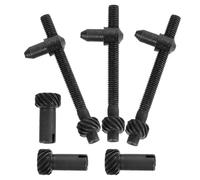 3 Ensembles Tendeur de Guide-chaîne de Tronçonneuse | Kit de Réglage de Chaîne, Compatibilité Large, Installation Simple, Usage Forêt et Maison