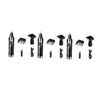 3 Ensembles Tondeuse Électrique Multifonction pour Hommes Tondeuse à Poils de Nez Rechargeable et Lavable Tête Inoxydable Design Compact pour Voyage Accessoires