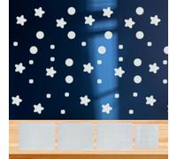 3 Étoiles phosphorescentes points lumineux,Étoiles Autocollantes 3D pour chambre d'enfant,ciel étoilé apaisant,autocollants lumineux,Phosphorescentes Sticker de Décorations Murales Plafond