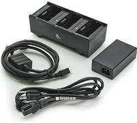 Zebra 3 Slot Battery Charger, ZQ300 Series, INCL Power Supply, SAC-MPM-3BCHGEU1-01 (Series, INCL Power Supply and EU Power Cord)