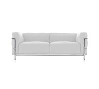 3 Fauteuil Grand Confort grand modèle deux places chromed base