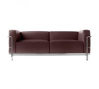 3 Fauteuil Grand Confort grand modèle deux places chromed base