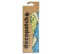 3 feuilles de papier Décopatch 30 x 40 cm motif carte du monde NA G