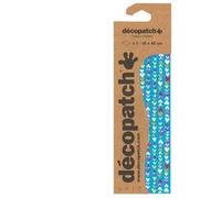 Décopatch Pochette papier extra fin C410O – 3 feuilles imprimées 30x40 cm Tiny hearts