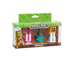 3 figurines Minecraft 6 cm Modèle choisi aléatoirement BANDAI BAIPMM2021