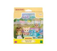 Sylvanian Families - Le Trio des bébés à la Piscine - 5749 - Figurines Prêt-à-Jouer - Mini Poupées