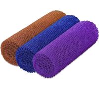 3 Filets D'éponge De Bain Exfoliants Africains,2 Filets Moussants,Épurateur Corporel,Épurateur Dorsal,Élimine La Saleté Et L'huile De La Peau,Peau Plus Lisse,20x65cm