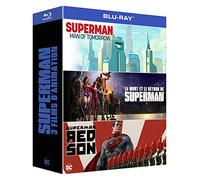 3 Films d'animation : l'homme de Demain + La Mort et Le Retour de Superman + Red Son [Blu-Ray]