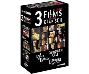 3 Films De Cédric Klapisch - Coffret - Chacun Cherche Son Chat + Un Air De Famille + L'auberge Espagnole