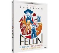 3 Films De Federico Fellini : Il Bidone + Les Clowns + Prova D'orchestra - Pack - Blu-Ray