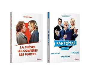 3 Films de Francis Veber : La chèvre + Les compères + Les fugitifs & Fantomas : Trilogie