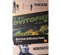 3 Films Dystopies - Années 70 : Thx1138, Soleil Vert, Mondwest