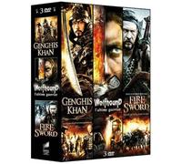 3 films épiques - Vol. 2 : Genghis Khan + Wolfhound + Fire and Sword [Pack]