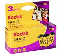 3 Films KODAK GOLD 135 Dx 35 MM 24 Pose 200 Iso Tripack
