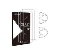 NOVAGO Compatible avec Huawei Pura 70 Pro 4G - 3 Films vitre Protection écran vitre Verre trempé incurvé Colle et Lampe fournie + 2 Films caméra Objectif arrière