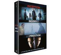 3 Films Réalisés Par Christopher Nolan : Inception + Insomnia + Le Prestige - Pack