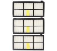 3 filtres d'aspirateur pour aspirateur comme iRobot Roomba série 800, filtre Hepa, filtre d'allergie