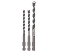 Bosch Accessories 2609256918 carbure de tungstène Jeu de forets polyvalents 3 pièces 5 mm, 6 mm, 8 mm SDS-Quick 1 set