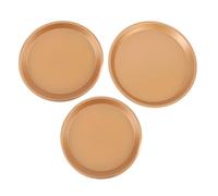3 Forme de pizza partielle Ensemble de 10 pouces, 11 pouces, 12 pouces de pizza ronde pour la cuisson au four Easy to-nettoyant lave-vaisselle