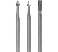 3 fraises différentes Ø 2,3 mm Donau Elektronik 1701