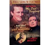 3 Full-Length Features: My Dear Secretary/Mr Moto'