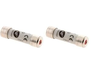 3 fusibles céramique 8,5x 31,5-20A avec voyant NF - Zenitech (Lot de 2)