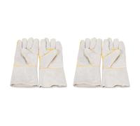 3. Gants de protection à double couche de 35 cm pour animal domestique, manches anti-rayures et anti-morsures pour la manipulation du chien, le toilettage, le dressage des animaux, gants anti-morsures