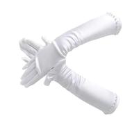 3. Gants De Scène Blancs pour Les Récitals Ballet Concours Scolaires Spectacles Costumes Cosplay Gants D'extérieur Tout-Petits