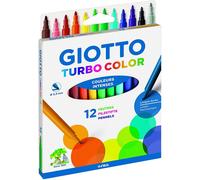 Feutre pointe moyenne turbo color - etui de 12 G