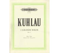 3 grand solos op.57 flute traversiere