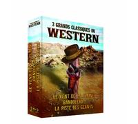 3 Grands Classiques du Western : Le Vent de la Plaine + Bandolero + La Piste des géants [Blu-Ray]