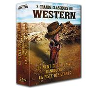 3 Grands Classiques Du Western : Le Vent De La Plaine + Bandolero ! + La Piste Des Géants - Pack - Blu-Ray