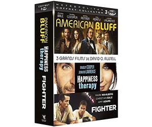 3 grands films de David O. Russell : American Bluff + Happiness Therapy + Fighter [Pack]