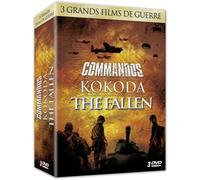 3 Grands Films de Guerre-Coffret n° 1 : Commandos + Kokoda : Le 39ème Bataillon + The Fallen