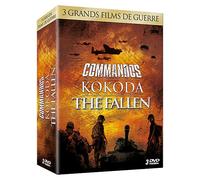 3 Grands Films De Guerre - Coffret N° 1 : Commandos + Kokoda : Le 39ème Bataillon + The Fallen - Pack