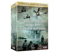 3 Grands Films De Guerre - Coffret N° 2 : Dans L'enfer Du Pacifique + Away All Boats + La Bataille Du Rio De La Plata - Pack