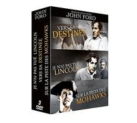 3 grands films de John Ford : Vers sa destinée + Je n'ai pas tué Lincoln + Sur la piste des Mohawks [Pack]
