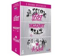 3 Grands Spectacles: 1789, Les Amants de la Bastille/Mozart, L'Opéra Rock/Le Roi Soleil – DVD – Pack