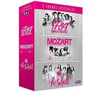 3 Grands Spectacles: 1789, Les Amants de la Bastille/Mozart, L'Opéra Rock/Le Roi Soleil – DVD – Pack