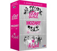 3 Grands Spectacles, 1789, les amants de la Bastille, Mozart, l'opéra rock, Le Roi Soleil DVD E