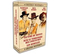 3 grands westerns - Coffret n° 1 : Victime du destin + Sur le territoire des Comanches + Les Rebelles [Pack]