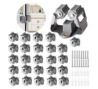 3-H 25 Pièces Accroche Balai Mural Mise à Niveau, Porte Balais Mural en Acier Inox, Charge 5kg, Support Balais Mural de Grande Taille pour Salle de Bain, Garage, Jardin,Buanderie,Cuisine