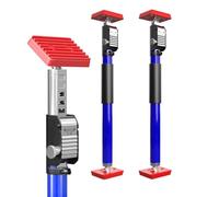 3-H Etai Telescopique Reglable 2pcs 40-70 cm, Étai de Porte Tout Acier Épais | Charge Max 75kg | Étai de Soutien Télescopique pour Plaque de Plâtre, Cadre de Porte, Installation d'armoire Bricolage