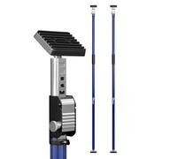 3-H Etai Telescopique Reglable 2pcs, Extensible 160-290cm |Tout Acier Épais | Charge Max 40kg | Étai de Soutien Télescopique pour Plafond Montage, Plaque de Plâtre, Cadre de Porte, Bleu Foncé